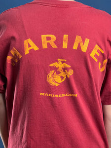 Vintage 1990s USMC Marines Single Stitch T-shirt