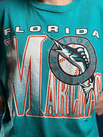 Load image into Gallery viewer, Vintage 1991 Florida Miami Marlins Baseball Single Stitch T-shirt
