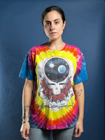 Load image into Gallery viewer, Vintage 1992 Grateful Dead Tie Dye T-shirt w/ &quot;Space your Face&quot; Illustration, 2000s&#39; Reprint
