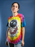 Load image into Gallery viewer, Vintage 1992 Grateful Dead Tie Dye T-shirt w/ &quot;Space your Face&quot; Illustration, 2000s&#39; Reprint
