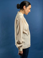 Load image into Gallery viewer, Vintage 1980s JIL SANDER Polka Dot Blouse
