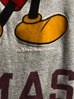 Load image into Gallery viewer, Vintage 1970s CHAMPION Mickey Mouse Grey Uni 50/50 T-shirt
