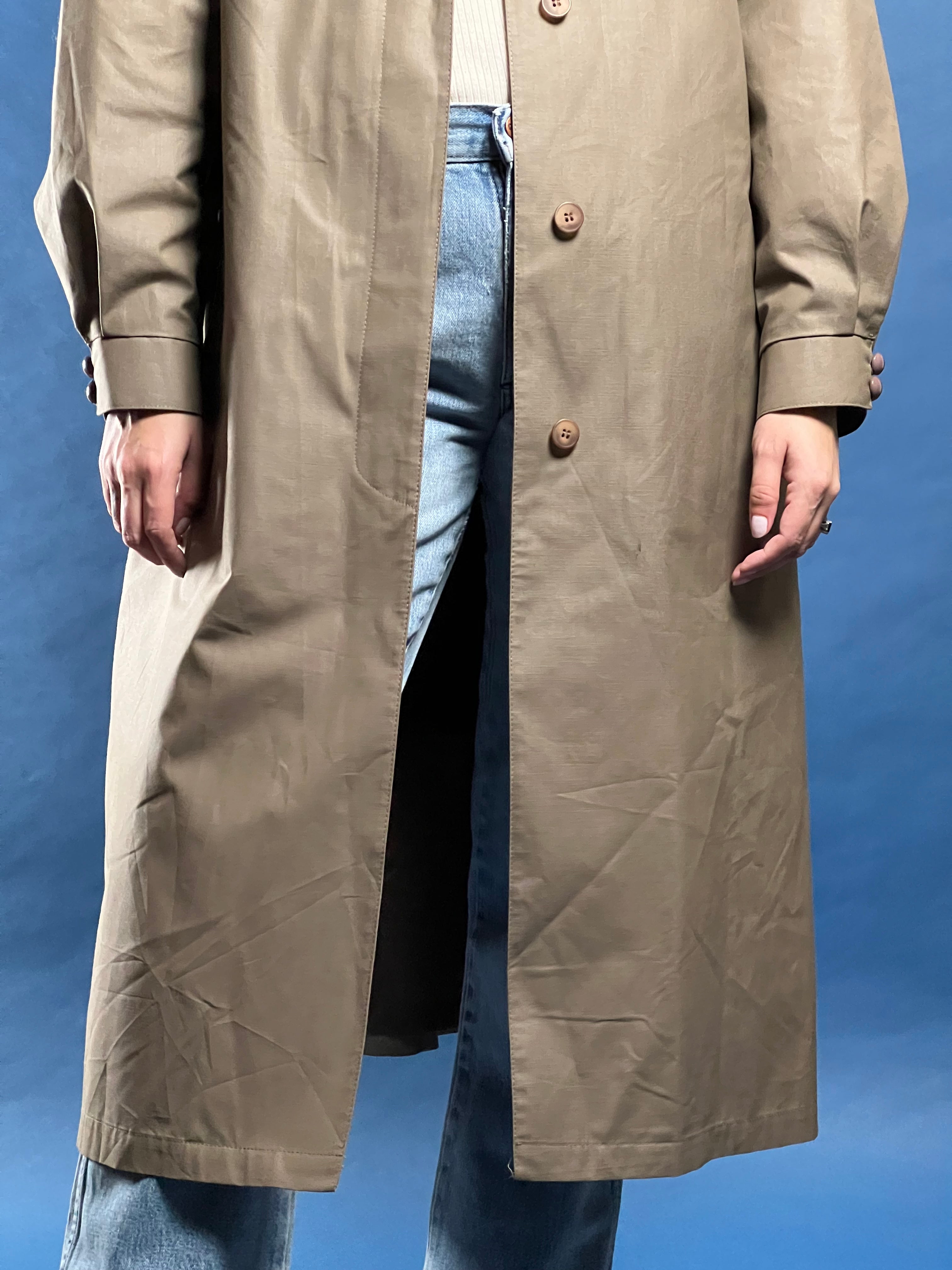 Vintage 1980s London Fog Trench Coat w/ Liner