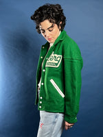 Load image into Gallery viewer, Vintage 1960s Bonwitt of Winnipeg Lemlerg High school Wool Varsity Jacket
