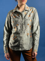 Load image into Gallery viewer, Vintage 1980s Rockmount Ranch Wear Silk Western Shirt
