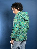 Load image into Gallery viewer, Vintage 1960s Hooded Padded Paisley Jacket
