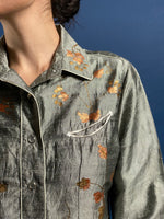 Load image into Gallery viewer, Vintage 1980s Rockmount Ranch Wear Silk Western Shirt
