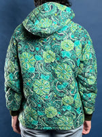 Load image into Gallery viewer, Vintage 1960s Hooded Padded Paisley Jacket
