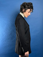 Load image into Gallery viewer, Vintage 1980s ESCADA Margaretha Ley Black Cashmere Blazer
