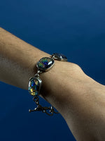 Load image into Gallery viewer, Vintage 1970s Mexican Glass work Bracelet &amp; Ring Set
