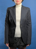 Load image into Gallery viewer, Vintage 1990s Dolce &amp; Gabbana Pinstripe Blazer, Made in Italy
