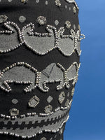 Load image into Gallery viewer, Vintage 1980s Disco Beaded Dress
