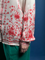 Load image into Gallery viewer, Vintage 1980s ESCADA by Margaretha Ley, 100% Silk Floral Shirt
