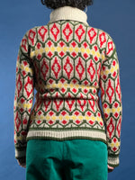 Load image into Gallery viewer, Vintage 1970s Nordic Design Heavy Wool Knit Jumper
