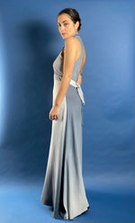 Load image into Gallery viewer, Vintage 1970s Ombre Halter Neck Long Dress
