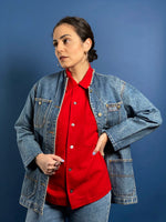 Load image into Gallery viewer, Vintage Ralph Lauren Chore Denim Jacket
