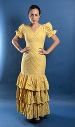 Load image into Gallery viewer, Vintage RARE 1970s Cottagecore Prairie Maxi Dress w/ Floral Pattern
