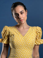 Load image into Gallery viewer, Vintage RARE 1970s Cottagecore Prairie Maxi Dress w/ Floral Pattern
