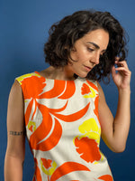 Load image into Gallery viewer, Vintage 1960s Shifts International of Miami Dress by Hawaiian textile designer Dior Vargas
