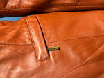 Load image into Gallery viewer, Vintage 1990s BCBGMAXAZRIA Tan Leather Jacket
