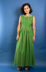 Load image into Gallery viewer, Vintage 1970s Prairie Maxi Dress with Floral Pattern
