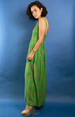 Load image into Gallery viewer, Vintage 1970s Prairie Maxi Dress with Floral Pattern
