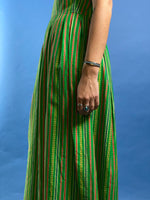 Load image into Gallery viewer, Vintage 1970s Prairie Maxi Dress with Floral Pattern
