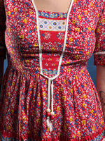 Load image into Gallery viewer, Vintage 1970s RICHARDS SHOP Summer Prairie Dress
