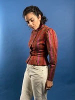 Load image into Gallery viewer, Vintage 1980s KENZO TAKADA Pattern Blouse
