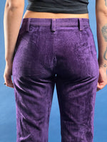 Load image into Gallery viewer, Vintage 1960s Woodstock Velvet Flare Trousers
