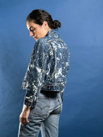 Load image into Gallery viewer, Vintage 1990s LEE Denim Tie Dye Jacket
