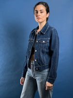 Load image into Gallery viewer, Vintage 1990s FIORUCCI Denim Jacket
