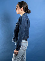 Load image into Gallery viewer, Vintage 1990s FIORUCCI Denim Jacket
