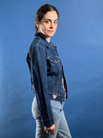 Load image into Gallery viewer, Vintage 1990s FIORUCCI Denim Jacket
