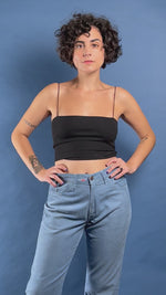 Load and play video in Gallery viewer, Vintage 1970s Big E White Label Levi&#39;s Corduroy Light Blue Flare Trousers
